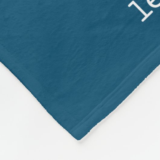 Pap Definition Photo Collage Blue Fleece Deken (Hoek)