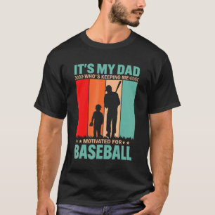 Pap die me motiveert voor de coach. t-shirt