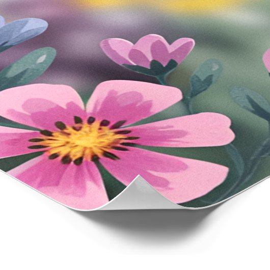 Pap & dochter cadeau | Geweldige als de kunst van  Poster (Hoek)