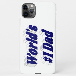 Pap donkerblauwe tekst iPhone 11Pro max hoesje