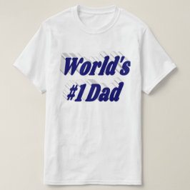 Pap donkerblauwe tekst t-shirt