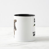 Pap Duck Hunting Legend Mallard Vaderdag Mok (Midden)