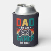Pap: een gamer; computerspellen; geschenk van papa blikjeskoeler (Blikje Voorkant)