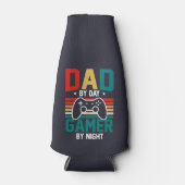 Pap: een gamer; computerspellen; geschenk van papa flesjeskoeler (Voorkant)