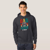 Pap: een gamer; computerspellen; geschenk van papa hoodie (Voorkant volledig)