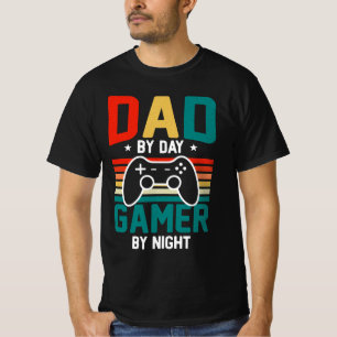 Pap: een gamer; computerspellen; geschenk van papa t-shirt