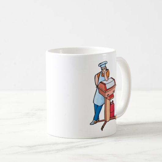 Pap en Grill Koffiemok (Voorkant rechts)