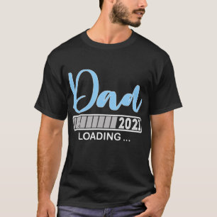 Pap Est 2021 Loading Future New Papa Baby T-shirt