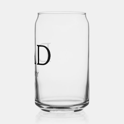 Pap Est Modern New Papa promoot pap Blikvorm Glas (Links)