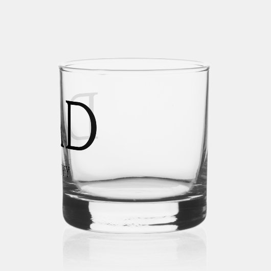 Pap Est Modern New Papa promoot pap Whisky Glas (Links)