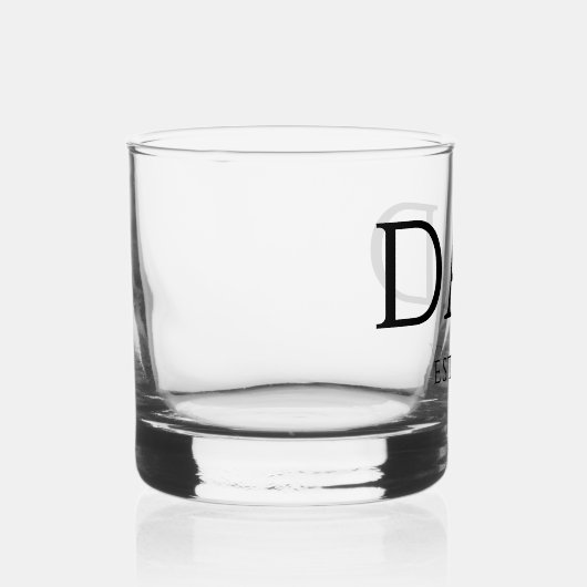 Pap Est Modern New Papa promoot pap Whisky Glas (Rechts)