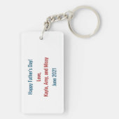 Pap Extraordinaire Best Pap Ever Photo Effects Sleutelhanger (achterkant)