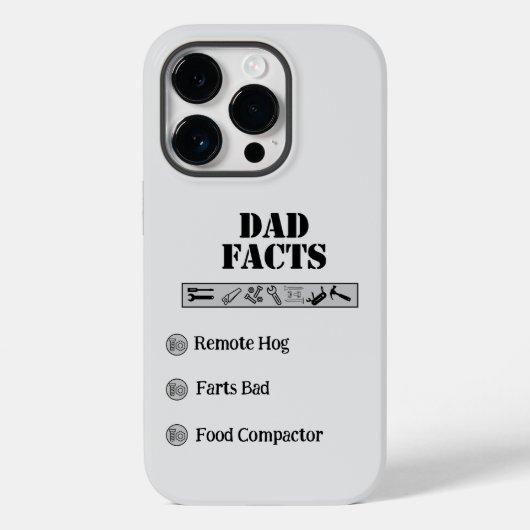 Pap Facts-telefoonkwestie Case-Mate iPhone Case (Achterkant)