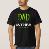 Pap Father Energy Monster Happy Father's Day Tshir T-shirt (Voorkant)