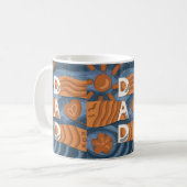 Pap - Fijne vaderdag Koffiemok (Voorkant links)