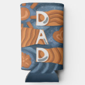 Pap - Fijne vaderdag Seltzer Blikjeskoeler (Achterkant)