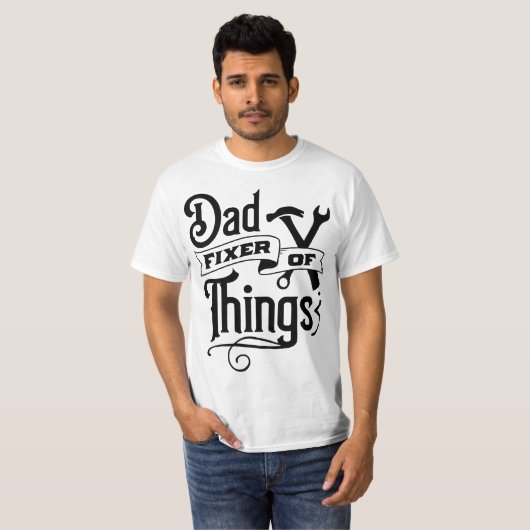 Pap, Fixer of Things T-shirt (Voorkant volledig)
