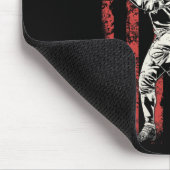 Pap Flag Gifts Pap Mannen Honkbal Vaders Dag Muismat (Hoek)