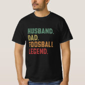 Pap Foosball Legend football T-shirt (Voorkant)