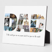 Pap Foto Collage 18 Afbeeldingen Fotoplaat (Zijkant)