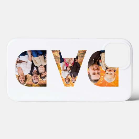 Pap Foto Collage Case-Mate iPhone Case (Achterkant (horizontaal))