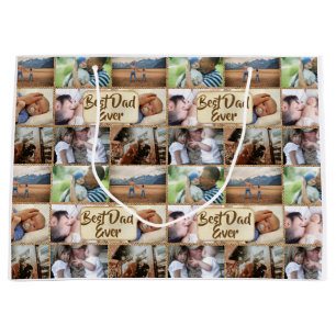 Pap foto collage DIY afbeelding 6 pic collage Groot Cadeauzakje