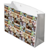 Pap foto collage DIY afbeelding 6 pic collage Groot Cadeauzakje (Achterkant Gekanteld)