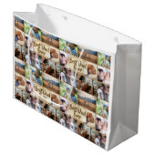 Pap foto collage DIY afbeelding 6 pic collage Groot Cadeauzakje (Voorkant Gekanteld)