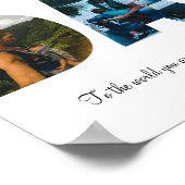 Pap Foto Collage Poster (Hoek)