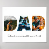 Pap Foto Collage Poster (Voorkant)