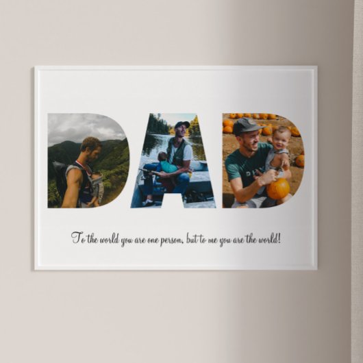 Pap Foto Collage Poster