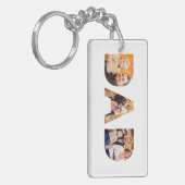 Pap Foto Collage Sleutelhanger (Voorkant Links)