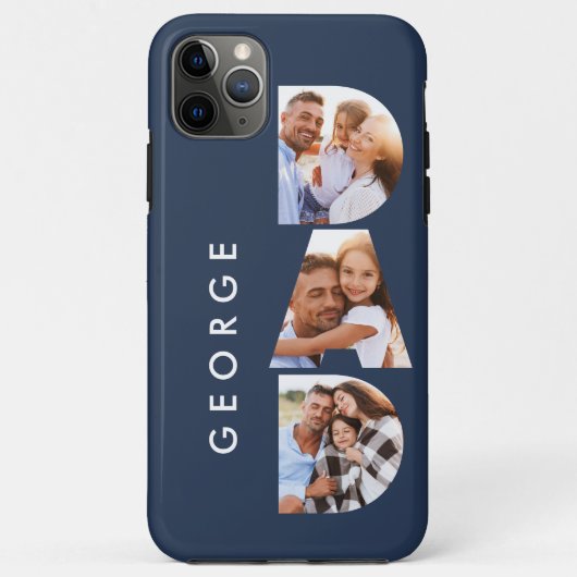 Pap foto moderne typografie Case-Mate iPhone case (Achterkant)