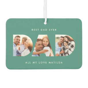 Pap foto moderne typografische kindercadeau luchtverfrisser