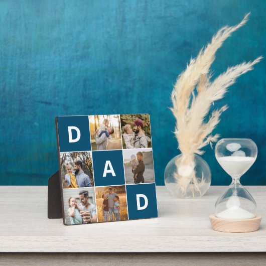 Pap Foto Plaque voor Vaderdag Fotoplaat (Insitu)