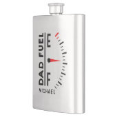 Pap Fuel Funny Vaderdag Birthday - gepersonaliseer Flacon (Links)