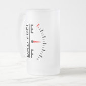 Pap Fuel Funny Vaderdag Birthday Matglas Bierpul (Voorkant links)