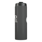 Pap Fuel Minimalist Monogram Thermal Tumbler Thermosbeker (Voorkant)