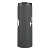 Pap Fuel Minimalist Monogram Thermal Tumbler Thermosbeker (Achterkant)