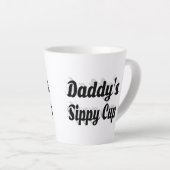 Pap Funny Fathers Day Latte Mok (Rechterhoek)