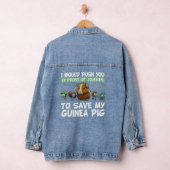 Pap Funny Piggy Lover Chew Cage 10 Denim Jacket (Hangar)