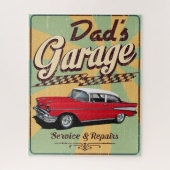 Pap Garage 57 Chevy Legpuzzel (Verticaal)