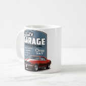 Pap Garage Red 1968 Camaro Koffiemok (Voorkant links)