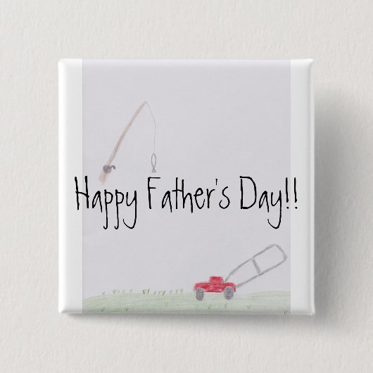 Pap Gezegden... Vaderdag Button (Voorkant)