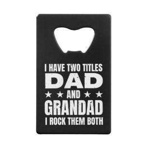 Pap Grandad Creditkaart Flessenopener