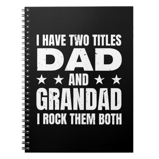 Pap Grandad Notitieboek (Voorkant)