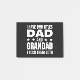 Pap Grandad Post-it® Notes