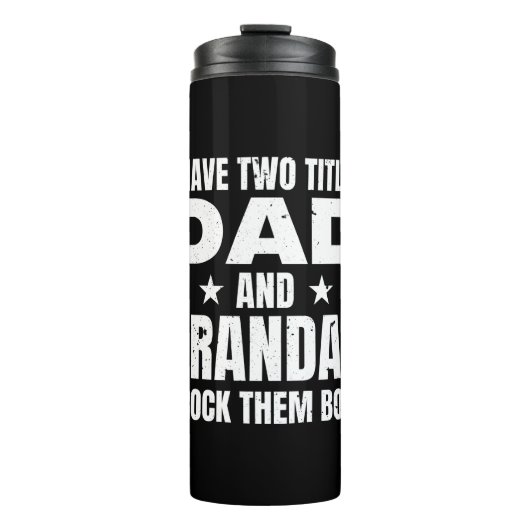 Pap Grandad Thermosbeker (Voorkant)