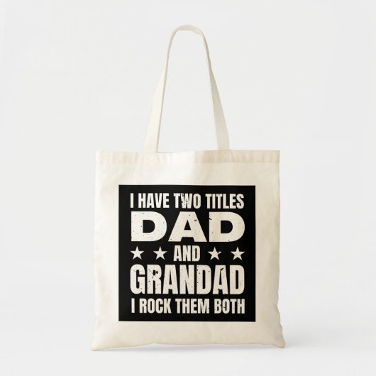 Pap Grandad Tote Bag (Voorkant)