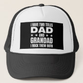 Pap Grandad Trucker Pet (Voorkant)
